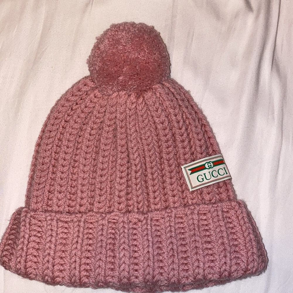 Pink Pompom Gucci Hat - Picture 6 of 10
